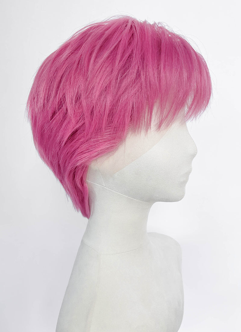 Hot Pink Straight Lace Front Synthetic Hair Wig LF6209