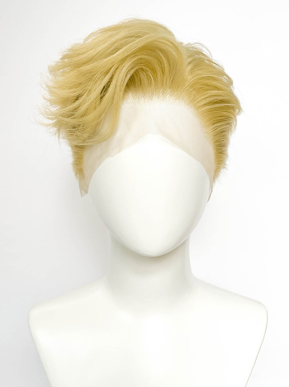 X-Men Angel Blonde Straight Lace Front Synthetic Men's Wig LF6210