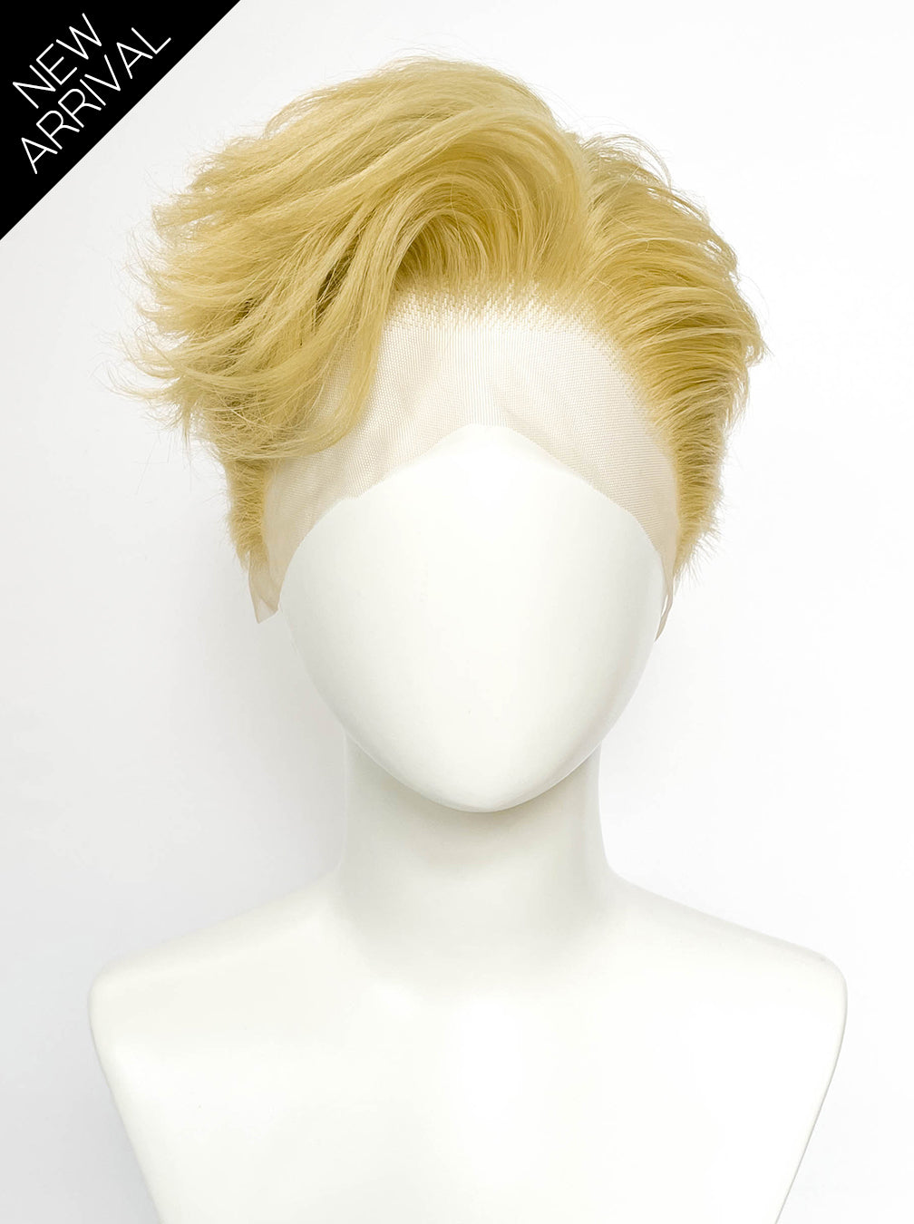 X-Men Angel Blonde Straight Lace Front Synthetic Men's Wig LF6210