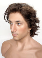 The Bear Carmen 'Carmy' Berzatto Wavy Brunette Lace Front Synthetic Men's Wig LF8008