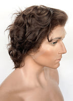 The Bear Carmen 'Carmy' Berzatto Wavy Brunette Lace Front Synthetic Men's Wig LF8008