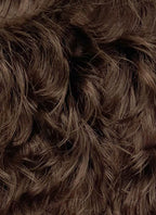 Brunette Wavy Lace Front Synthetic Men's Wig LF8032