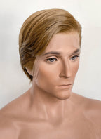 Star Wars Obi-Wan Kenobi Medium Blonde Straight Lace Front Synthetic Men's Wig LF8045