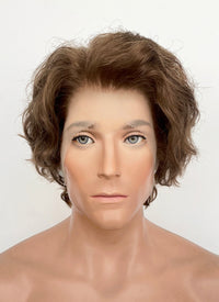 Brown Lace Front Wig For Cosplay as Gustave from Clair Obscur: Expedition 33 LF8054