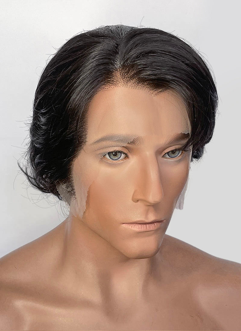 Star Wars: Andor Cassian Andor Black Wavy Lace Front Synthetic Men's Wig LF8055