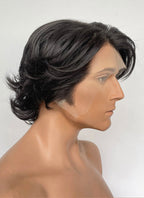 Star Wars: Andor Cassian Andor Black Wavy Lace Front Synthetic Men's Wig LF8055