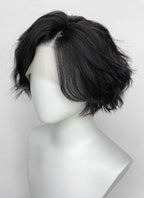 Lies of P Jet Black Wavy Lace Front Synthetic Men's Wig LF8059