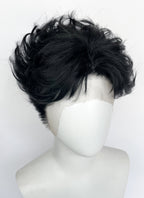 DAN DA DAN Ken Takakura Okarun Black Wavy Lace Front Synthetic Men's Wig LF8063