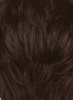 The Fantastic Four Mister Fantastic Reed Richards Brown Mixed Silver Grey Straight Lace Front Synthetic Men's Wig LF8072