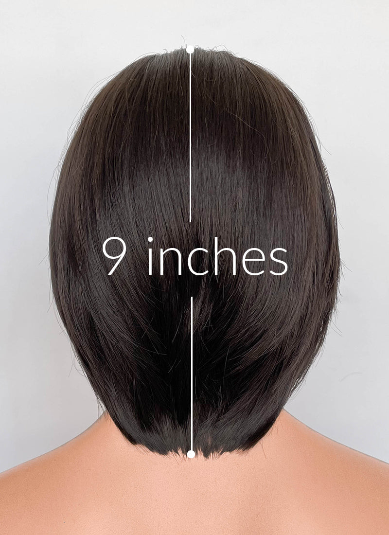 The New Avengers Thunderbolts Bucky Barnes Brunette Straight Lace Front Synthetic Men's Wig LF8080