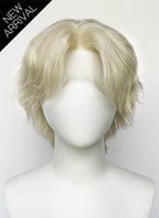 Pastel Ash Blonde Wavy Lace Front Synthetic Hair Wig LF8086