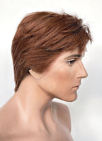 Dispatch Robert Robertson III Mecha Man Brown Straight Lace Front Synthetic Men's Wig LF8089