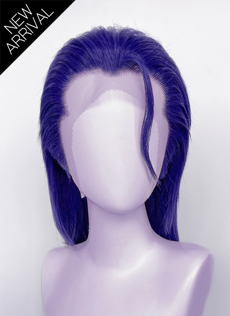 The Mighty Nein Mollymauk Tealeaf Purple Straight Lace Front Synthetic Men's Wig LF8091