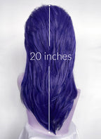 The Mighty Nein Mollymauk Tealeaf Purple Straight Lace Front Synthetic Men's Wig LF8091