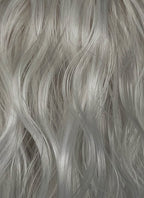 Baldur's Gate 3 Isobe Grey Wavy Lace Front Synthetic Wig LF8092