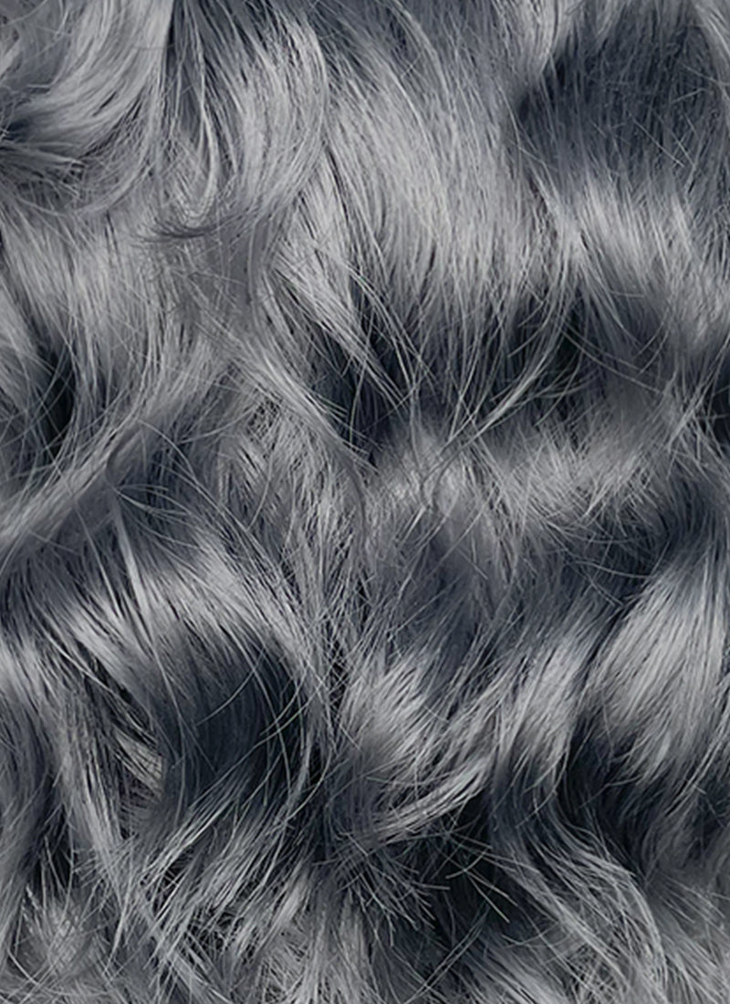 Clair Obscur: Expedition 33 Renoir Charcoal Grey Wavy Lace Front Synthetic Men's Wig LF8102