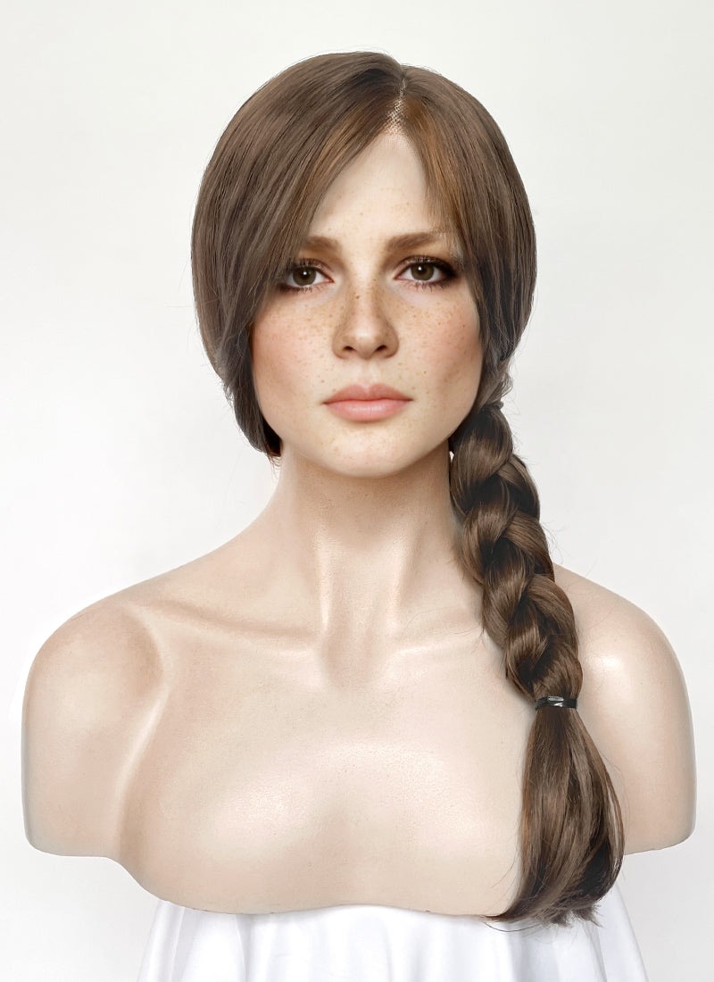 Red Dead Redemption 2 Sadie Adler Brunette Straight Lace Front Synthetic Wig LF8105