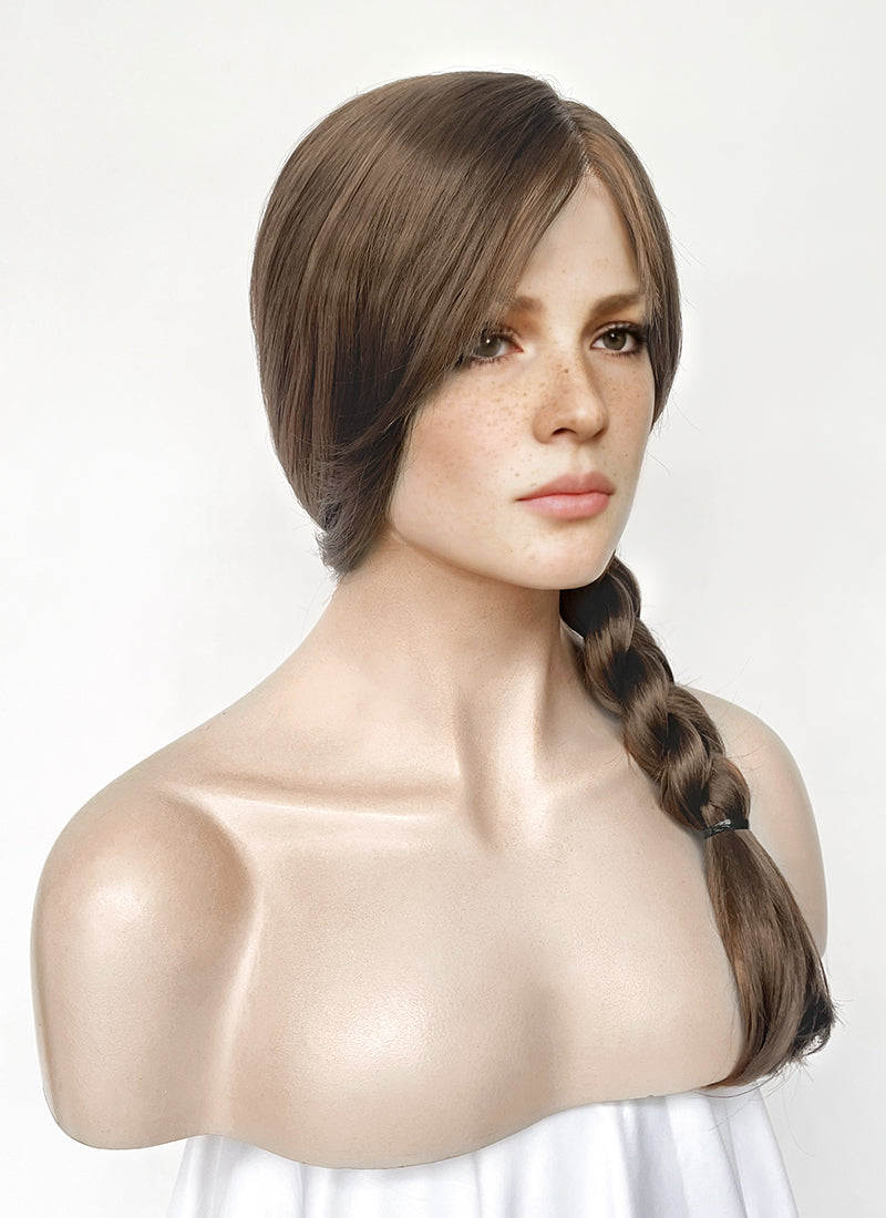 Red Dead Redemption 2 Sadie Adler Brunette Straight Lace Front Synthetic Wig LF8105