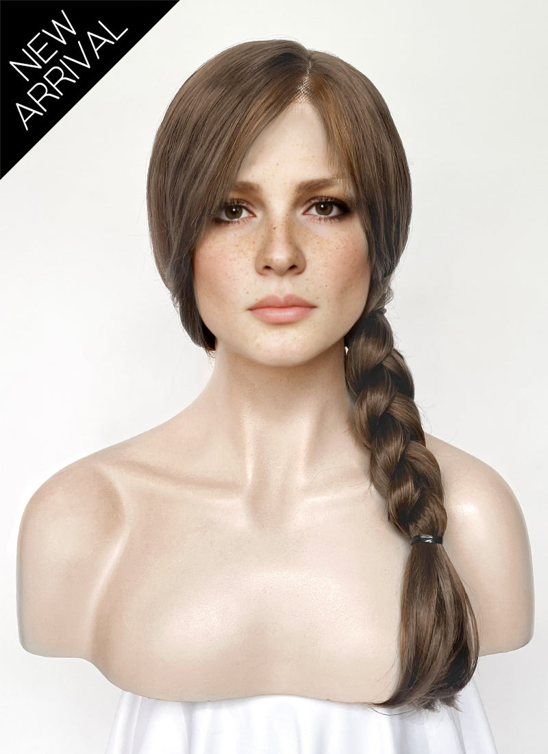 Red Dead Redemption 2 Sadie Adler Brunette Straight Lace Front Synthetic Wig LF8105