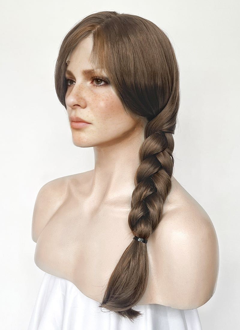 Red Dead Redemption 2 Sadie Adler Brunette Straight Lace Front Synthetic Wig LF8105