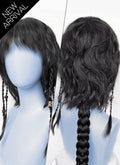 Avatar: fire and ash Kiri Black Braided Lace Front Synthetic Wig LF8106