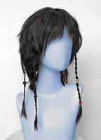 Avatar: fire and ash Kiri Black Braided Lace Front Synthetic Wig LF8106