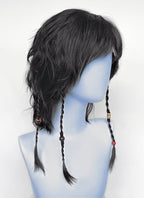 Avatar: fire and ash Kiri Black Braided Lace Front Synthetic Wig LF8106
