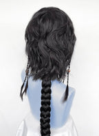 Avatar: fire and ash Kiri Black Braided Lace Front Synthetic Wig LF8106