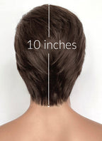 The Umbrella Academy Number Five Brunette Straight Lace Front Synthetic Men's Wig LF8108