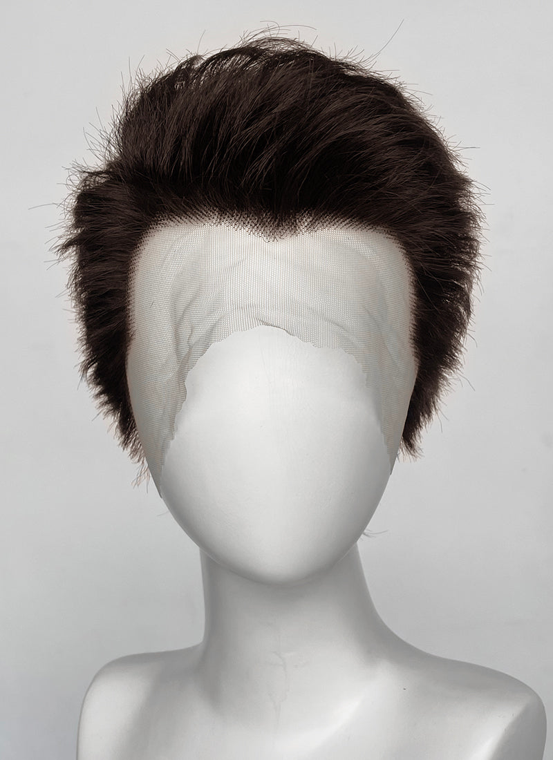 The Amazing Spider-Man Spider-Man _ Peter Parker Brunette Straight Lace Front Synthetic Men's Wig LF8111