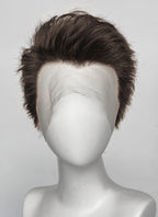 Brunette Straight Lace Front Synthetic Men's Wig NM009