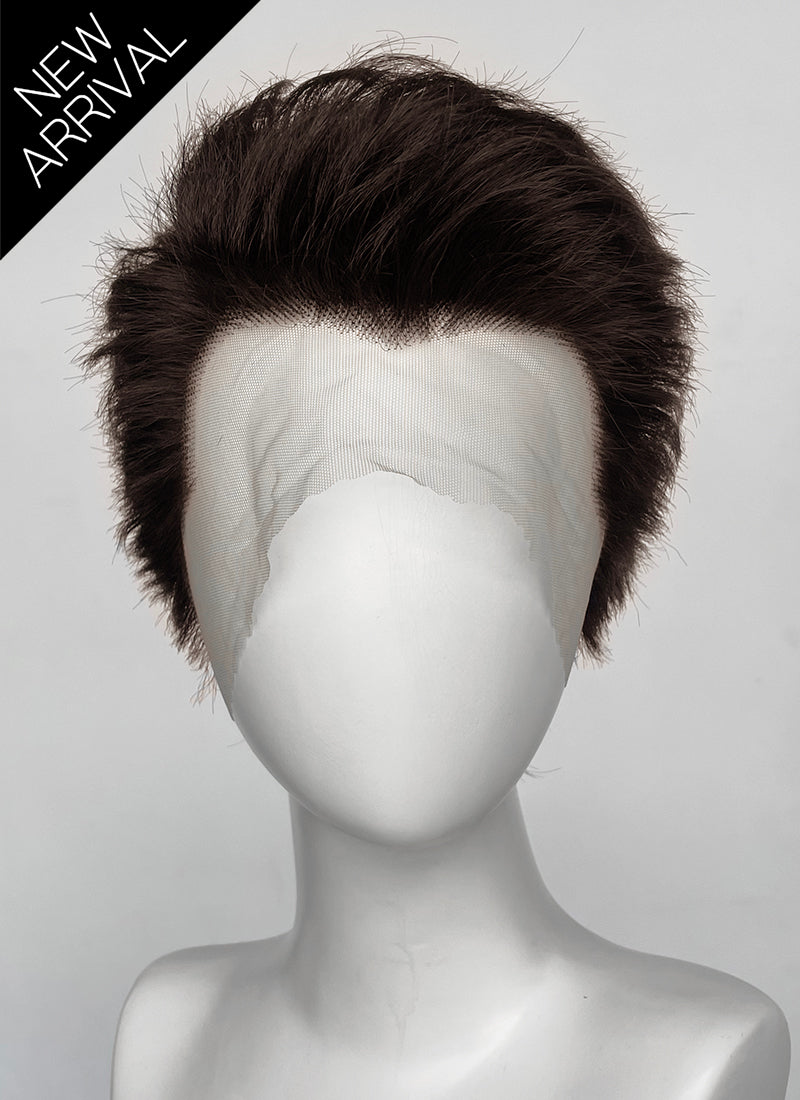 The Amazing Spider-Man Spider-Man _ Peter Parker Brunette Straight Lace Front Synthetic Men's Wig LF8111