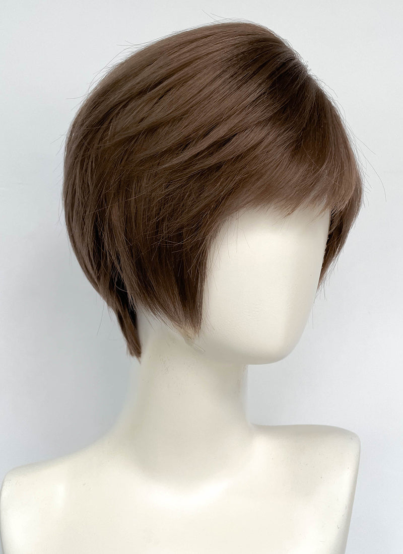Resident Evil Rebecca Chambers Brunette Straight Lace Front Synthetic Wig LF8115