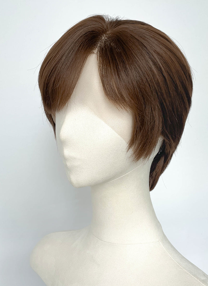 Resident Evil Rebecca Chambers Brunette Straight Lace Front Synthetic Wig LF8115