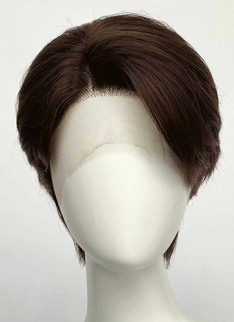 The Boys Soldier Boy Brunette Straight Lace Front Synthetic Men's Wig LF8117
