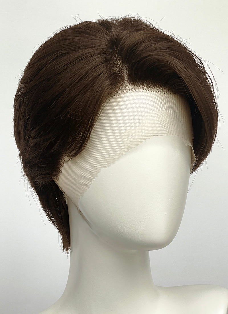 The Boys Soldier Boy Brunette Straight Lace Front Synthetic Men's Wig LF8117