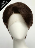 The Boys Soldier Boy Brunette Straight Lace Front Synthetic Men's Wig LF8117