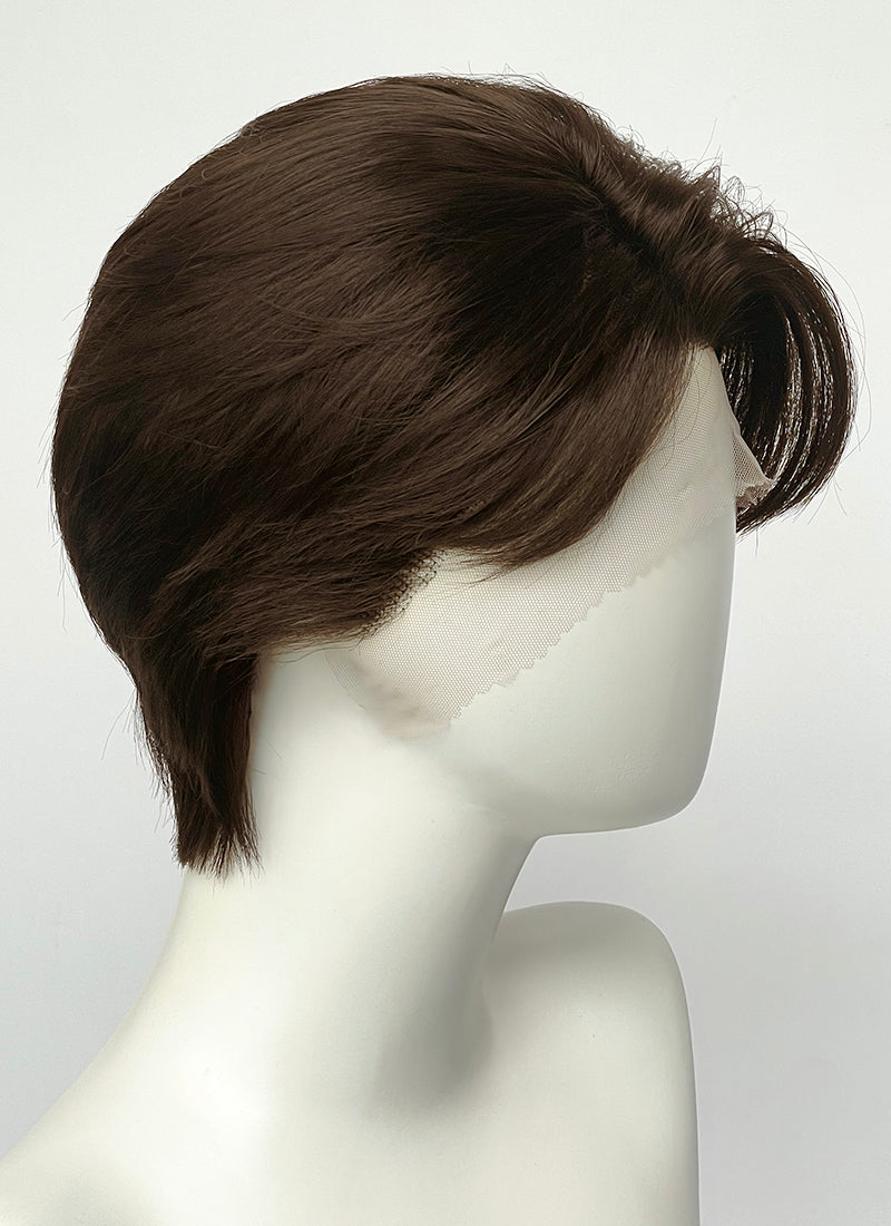 The Boys Soldier Boy Brunette Straight Lace Front Synthetic Men's Wig LF8117