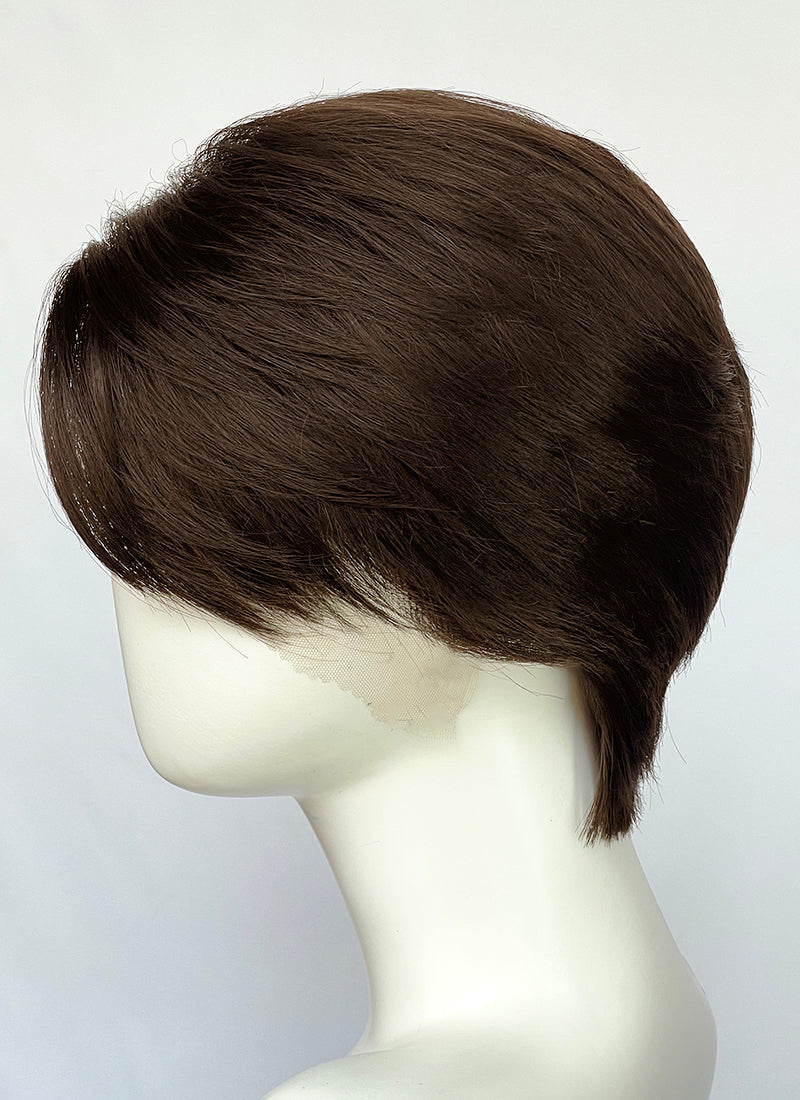 The Boys Soldier Boy Brunette Straight Lace Front Synthetic Men's Wig LF8117