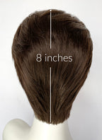 The Boys Soldier Boy Brunette Straight Lace Front Synthetic Men's Wig LF8117