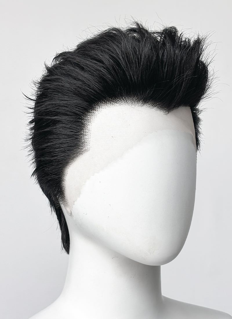 The Boys Billy Butcher Black Straight Lace Front Synthetic Men's Wig LF8118