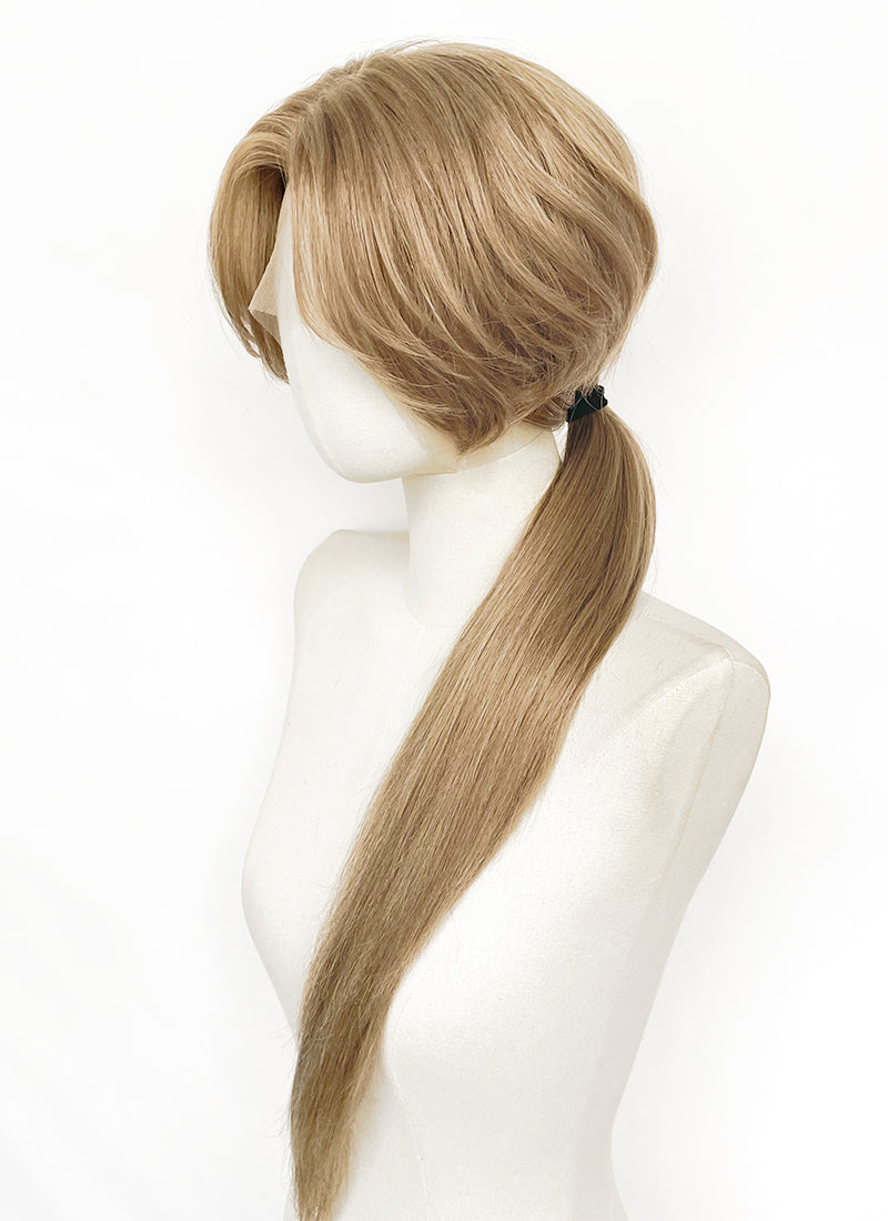 Medium Blonde Ponytail Lace Front Synthetic Hair Wig LF8123