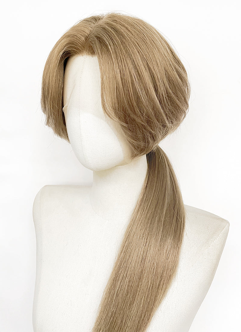 Medium Blonde Ponytail Lace Front Synthetic Hair Wig LF8123