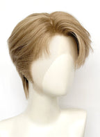 Medium Blonde Straight Lace Front Synthetic Men's Wig LF8124