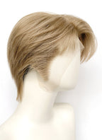 Medium Blonde Straight Lace Front Synthetic Men's Wig LF8124