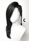 Long Lace Front Wig with Shaved Side - 3 Styles Available | Multiple Colors | Free 2 Wig Caps Included LF8126