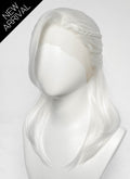 White Braided Lace Front Synthetic Men's Wig LF8132