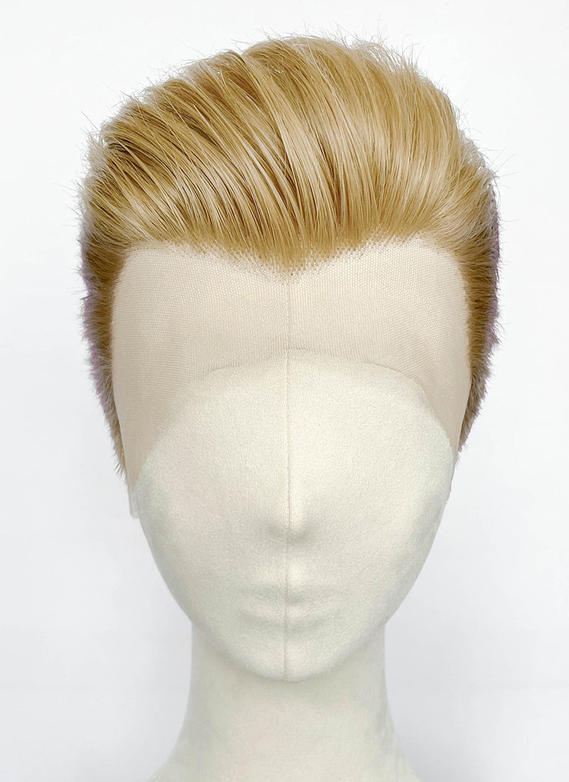 The Boys Homelander Mixed Blonde Straight Lace Front Synthetic Men's Wig LF8133