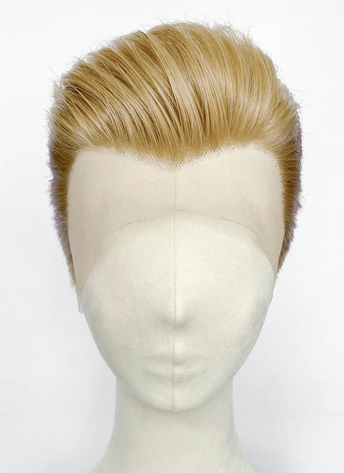The Boys Homelander Mixed Blonde Straight Lace Front Synthetic Men's Wig LF8133