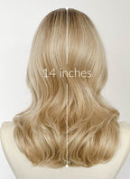 The Boys Starlight Mixed Blonde With Dark Roots Wavy 13" x 6" Lace Top Synthetic Wig LF8135